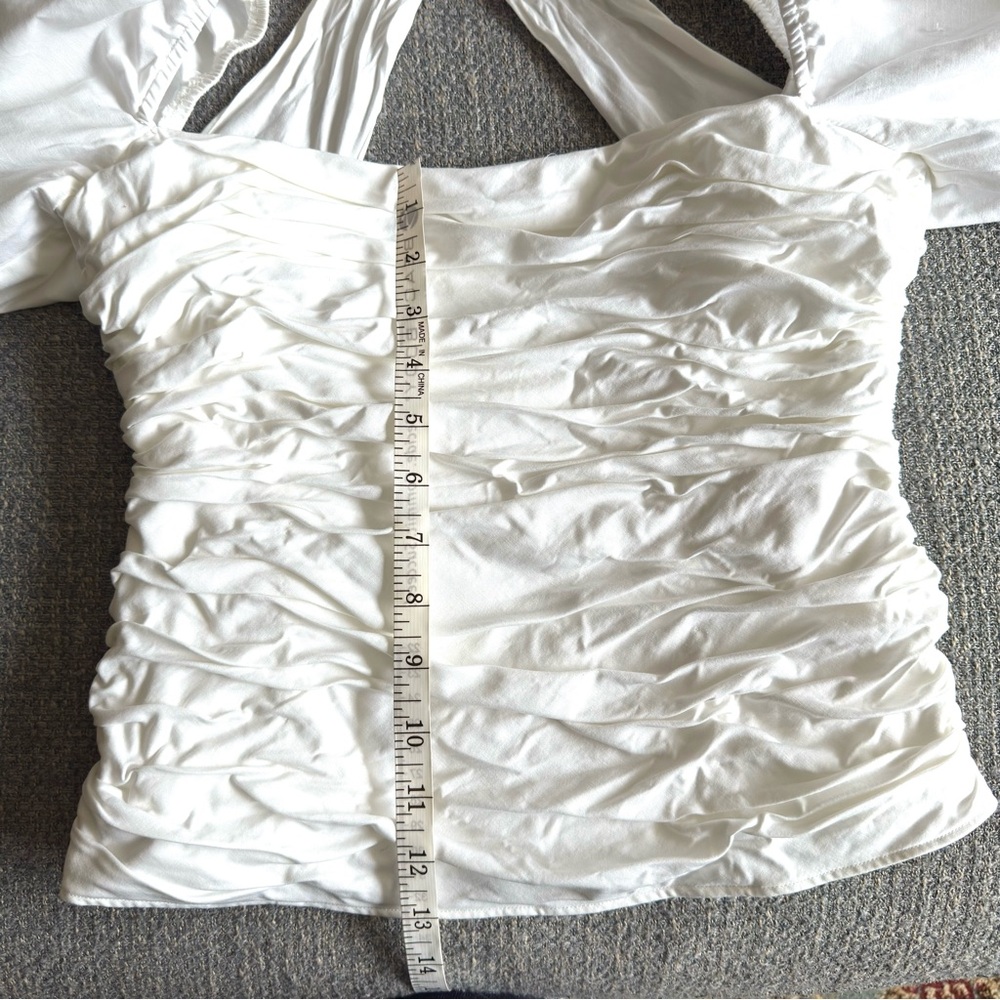 Reformation Barry Top 10 White - Picture 13 of 13